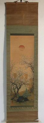 Cherry Tree / Japanese Vintage Hanging Scroll KAKEJIKU /