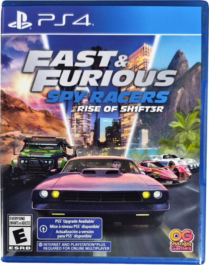 Fast & Furious Spy Racers Rise of SH1FT3R-Amerikaans, Spelcomputers en Games, Games | Sony PlayStation 4, Nieuw, Ophalen of Verzenden
