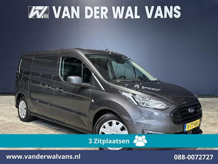 Ford Transit Connect | 1.5 EcoBlue 100pk L2H1 Euro6 Airco |, Auto's, Bestelauto's, Dealer onderhouden, Lease, Handgeschakeld, Diesel