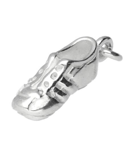 Zilveren Voetbalschoen ketting hanger - middel, Sieraden, Tassen en Uiterlijk, Kettinghangers, Verzenden