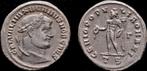 293-305ad Roman Galerius, as Caesar Ae follis Genius stan..., Verzenden