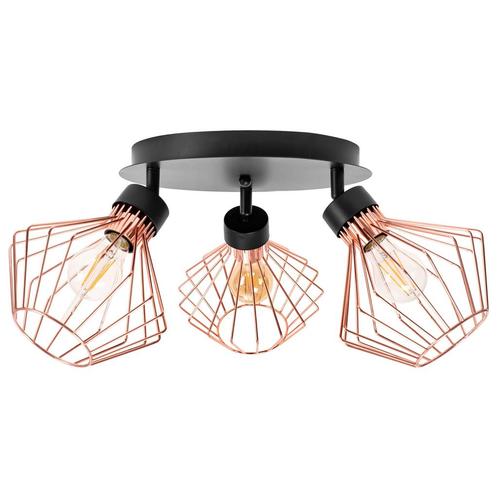 TooLight Plafondlamp - 3 lichtpunten - verstelbare E27 la..., Huis en Inrichting, Lampen | Plafondlampen, Nieuw, Ophalen of Verzenden