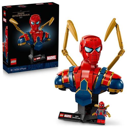 LEGO Marvel Super Heroes - Iron Spider-Man Bust 76326, Kinderen en Baby's, Speelgoed | Duplo en Lego, Ophalen of Verzenden