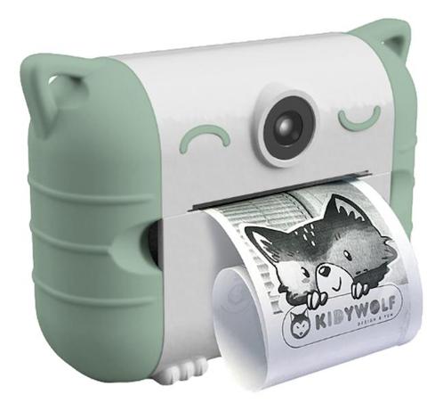 Kidywolf Kidyprint Green Kinder Camera KIDYPRINT-GR, Kinderen en Baby's, Speelgoed | Babyspeelgoed, Nieuw, Verzenden