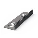 Tegelprofiel Faktum Recht RVS Zwart Geborsteld - Gunmetal 11, Ophalen of Verzenden, Nieuw