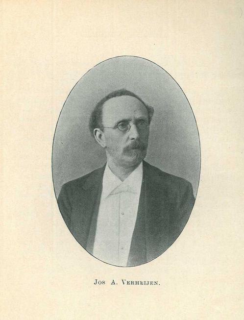Portrait of Joseph Antonius Jos. A. Verheijen, Antiek en Kunst, Kunst | Etsen en Gravures