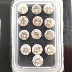 Zonder minimumprijs - 13 pcs Diamant (Natuurlijk gekleurd) -, Nieuw