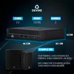 Devine MX-1000 2-kanaals PA-eindversterker 2x 500W @ 8 Ohm, Verzenden, Nieuw