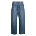 MAC • blauwe Baggy straight jeans glitter • 38, Kleding | Dames, Spijkerbroeken en Jeans, MAC, Verzenden, Nieuw, Blauw