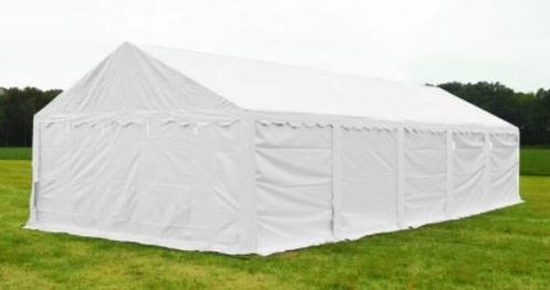 Opslagtent Premium PVC 4x10 mtr in Wit (Opslagtenten), Tuin en Terras, Partytenten, Nieuw, Verzenden