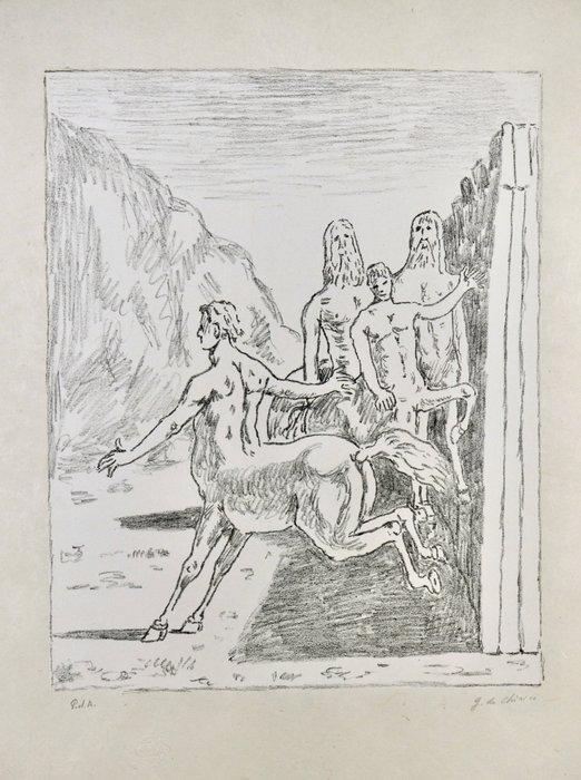 Giorgio De Chirico (1888-1978) - La Famiglia dei Centauri, Antiek en Kunst, Antiek | Overige Antiek