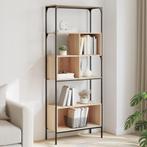 vidaXL Boekenkast 5-laags 76x33x188,5 cm bewerkt hout sonoma, Verzenden, Nieuw, Overige houtsoorten