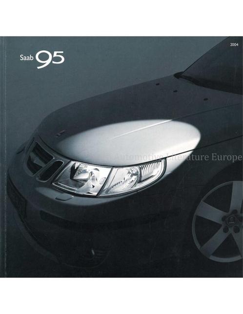 2004 SAAB 9-5 BROCHURE DUITS, Boeken, Auto's | Folders en Tijdschriften
