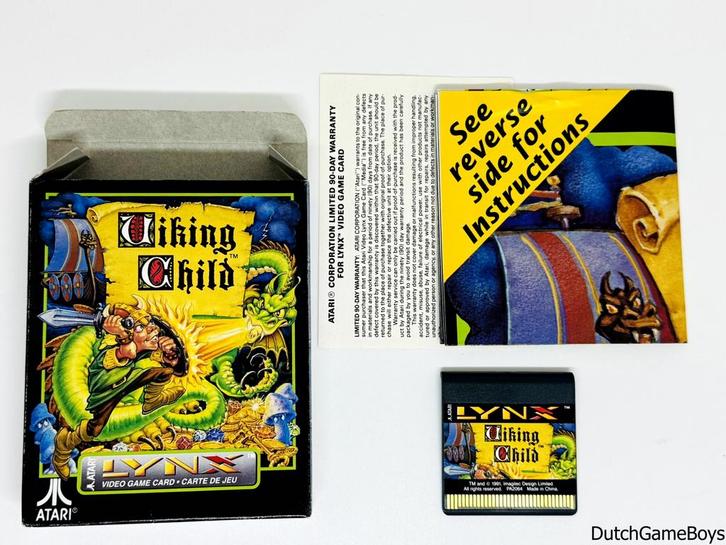 Atari Lynx - Viking Child, Spelcomputers en Games, Games | Atari, Gebruikt, Verzenden