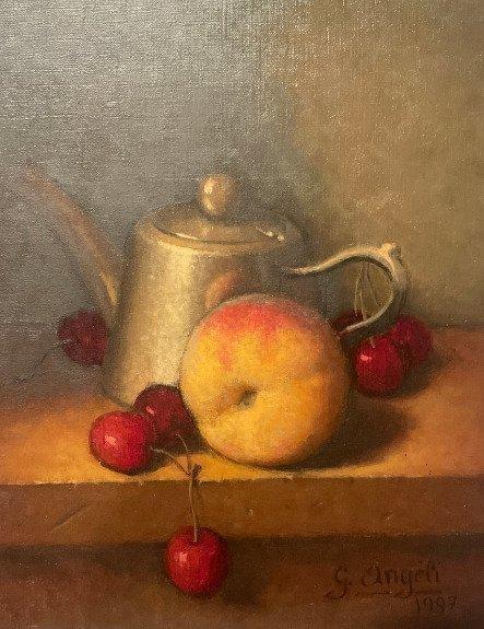 Guerino Angeli (1926) - Cherry’s, Antiek en Kunst, Kunst | Schilderijen | Klassiek