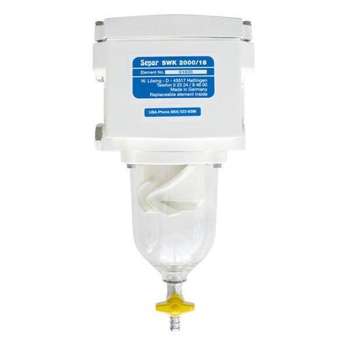 Hoog rendement diesel filter Separ 1000ltr / 30micron diesel, Watersport en Boten, Bootonderdelen, Motor en Techniek, Nieuw, Zeilboot of Motorboot