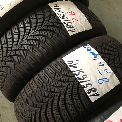 2 x Hankook Winter i*cept RS2 185-55-14 Winterbanden 8mm, Auto-onderdelen, Banden en Velgen, 14 inch, Winterbanden, 185 mm, Personenwagen