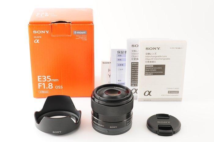 Sony E 1.8/35mm OSS SEL35F18 [#972] Cameralens, Audio, Tv en Foto, Fotocamera's Digitaal