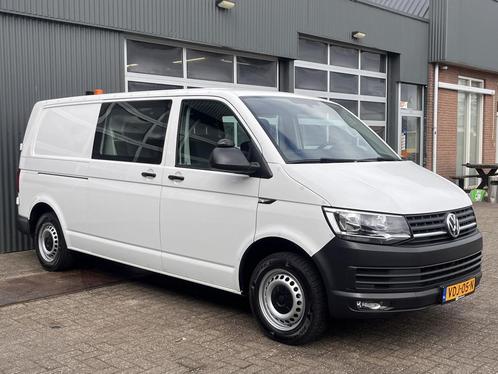 Volkswagen Transporter 2.0 TDI L2H1 DC, Auto's, Bestelauto's, Onderhoudsboekje, Lease, Overige kleuren, Handgeschakeld, Wit, Financial lease