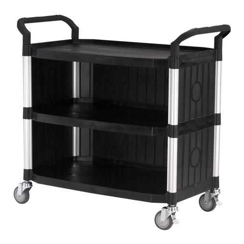 Etagewagen Matador HX-808LC 3 Etages Zwart, Doe-het-zelf en Verbouw, Transportwagens, Nieuw, Verzenden