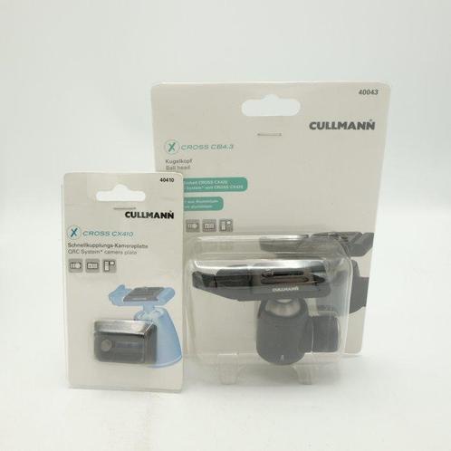Cullmann Cross CB4.3 balhoofden (5 stuks) + Cullmann Cross, Audio, Tv en Foto, Fotocamera's Digitaal
