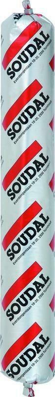 Soudal Glaskit TS 600 ml Zwart, Doe-het-zelf en Verbouw, Isolatie en Afdichting, Ophalen of Verzenden, Nieuw