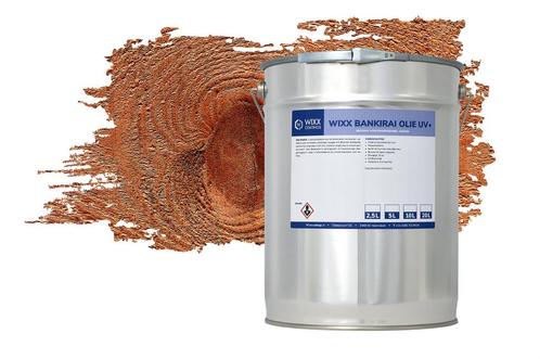 Wixx Bankirai Olie UV+ Teak 1L, Doe-het-zelf en Verbouw, Verf, Beits en Lak, Verf, Nieuw, Minder dan 5 liter, Verzenden