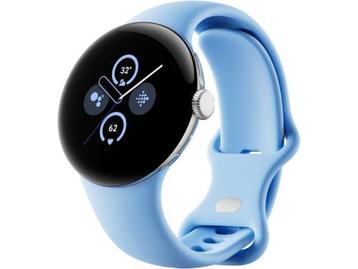 Veiling - Google Pixel Watch 2 - Zilver - Met GPS - Hartslag beschikbaar voor biedingen