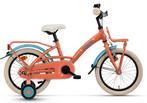 Loekie Prinses meisjesfiets 16 Zalmroze 4+