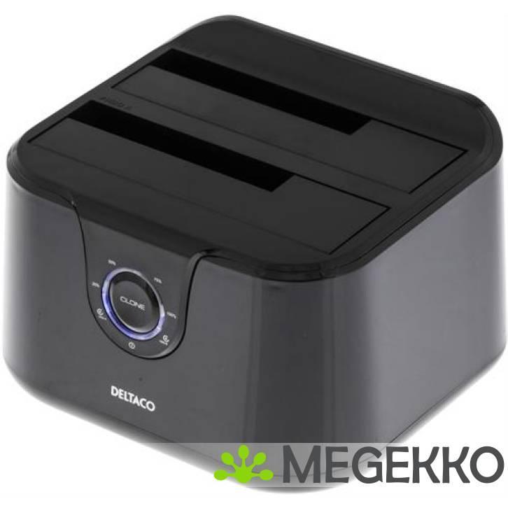 Deltaco MAP-GD35U3 2.5 /3.5  Docking Station, Computers en Software, Harde schijven, Nieuw, Verzenden