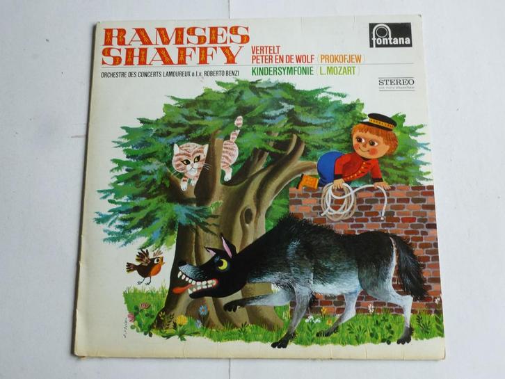 Ramses Shaffy vertelt Peter en de Wolf (LP), Cd's en Dvd's, Vinyl | Nederlandstalig, Zo goed als nieuw, Verzenden