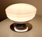 Lamp - Art Deco 1930 - Gelaagd opaalglas - Gecoat staal -, Antiek en Kunst