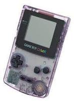 Nintendo Game Boy Color Transparant Purple (Nette Staat &..., Spelcomputers en Games, Spelcomputers | Nintendo Game Boy, Ophalen of Verzenden