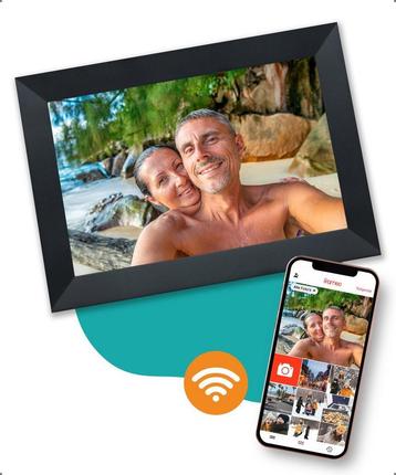 Digitale Fotolijst voor ouderen met WiFi en mobiele App beschikbaar voor biedingen