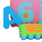 Puzzelmat 86 delig met getallen en letters Multicolor, Hobby en Vrije tijd, Verzenden, Nieuw