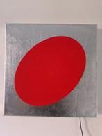 Bruno Bani (1964) - Orbita...foglia argento rosso