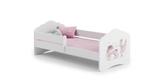 Peuterbed FALA - kinderbed met matras - 140x70cm - wit roze, Kinderen en Baby's, Kinderkamer | Bedden, Ophalen of Verzenden, Nieuw