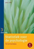 9789059319745 Statistiek voor de psychologie 3 - Statisti..., Boeken, Verzenden, Zo goed als nieuw, Jules E. Ellis