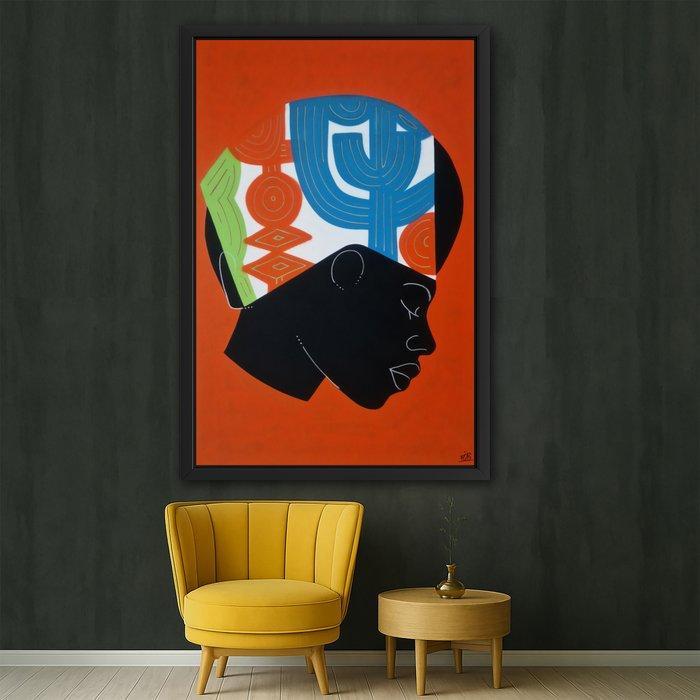 FÜR (1978) - She Dances in Caos - XL Size - (We Spray) NOT a, Antiek en Kunst, Kunst | Schilderijen | Modern