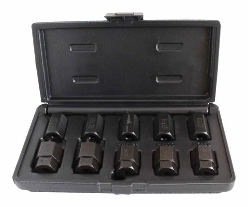 Draadeinden Uitdraaierset - 10 Delig - Tapeind Verwijder Set, Auto diversen, Autogereedschap, Nieuw, Ophalen of Verzenden