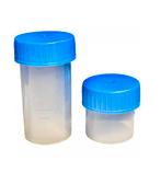 Plastic Potjes met Deksel     60 ml  20 stuks, Nieuw, Ophalen of Verzenden