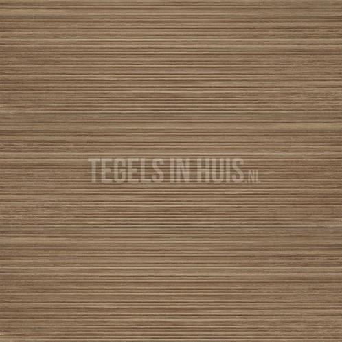 Keramisch parket tegel 40x120 bruintaupe houtlook laminaat, Doe-het-zelf en Verbouw, Tegels, Wandtegels, Nieuw, 10 m² of meer