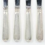 NO RESERVE van Kempen & Begeer Haags Lofje Dinermessen -, Antiek en Kunst, Antiek | Goud en Zilver