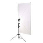 Falcon Eyes Reflector RR-5684SL Sunlight/Wit 140x210 cm, Verzenden, Gebruikt, Overige Merken