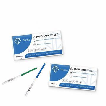 50x Ovulatietesten + 20x Zwangerschapstesten Strips beschikbaar voor biedingen