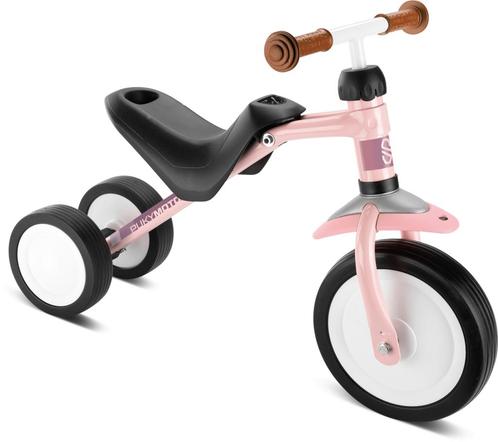 Pukymoto 3043  Retro Roze (Loopfiets, Voertuigen), Kinderen en Baby's, Speelgoed | Buiten | Voertuigen en Loopfietsen, Nieuw, Verzenden