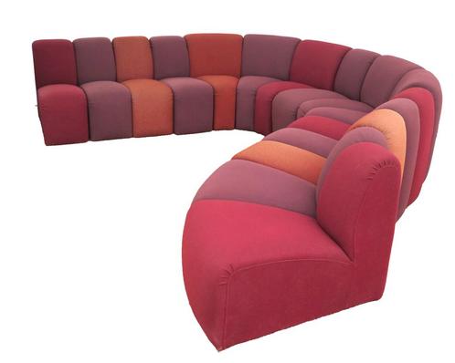 Artifort Design Groep, Huis en Inrichting, Banken | Bankstellen, Gebruikt, Stof, Overige maten, Hoekbank