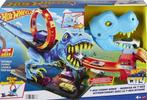 Hot Wheels City T-Rex aanval - Speelgoed auto racebaan, Ophalen of Verzenden, Zo goed als nieuw