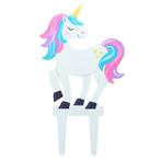 Culpitt Gumpaste Taarttopper Unicorn 130mm, Verzenden, Nieuw