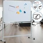 Magnetisch whiteboard - 110x75 cm - Met wielen - Wit - Jago, Verzenden, Nieuw in verpakking